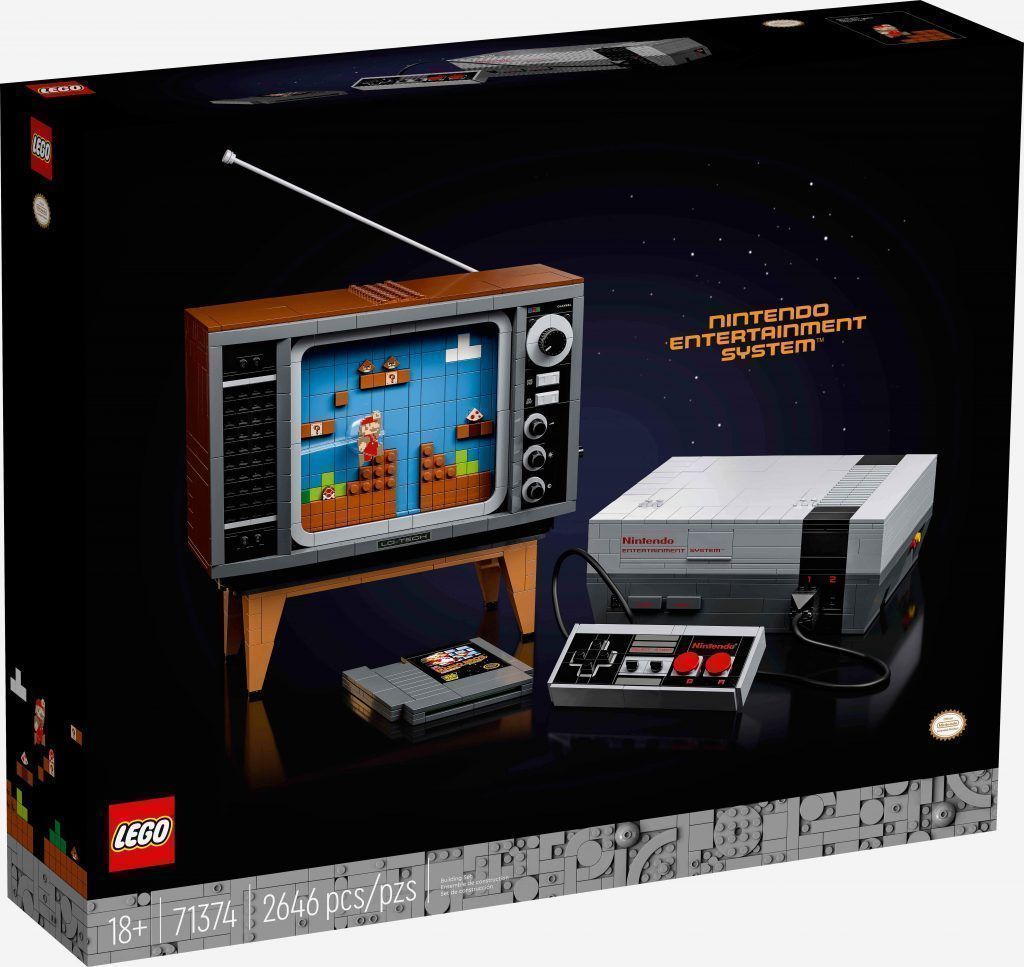 The Lego Group Today Unveils The Lego Nintendo Entertainment System (NES) Building Set for Adults
