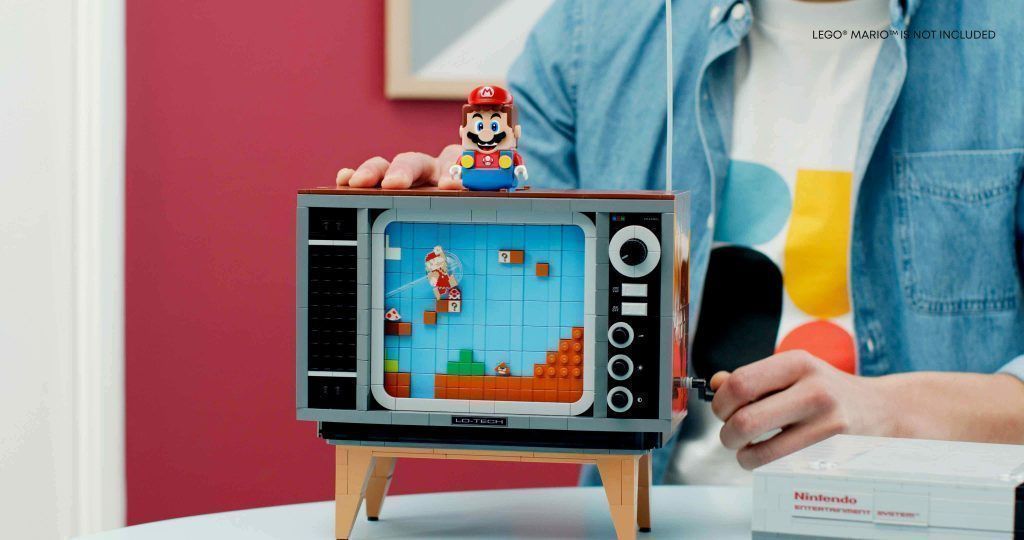 The Lego Group Today Unveils Lego Nintendo Entertainment System (NES) Building Set for Adults